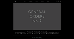 Desktop Screenshot of generalordersno9.com